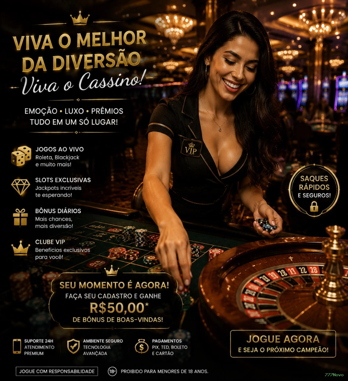 PIX Instantâneo 777Novo