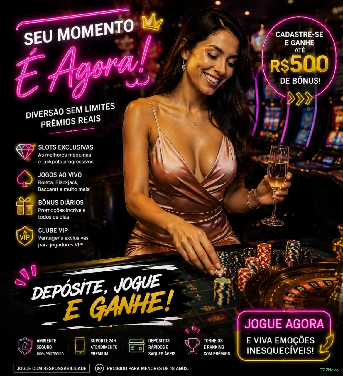 Benefícios da Conta 777Novo